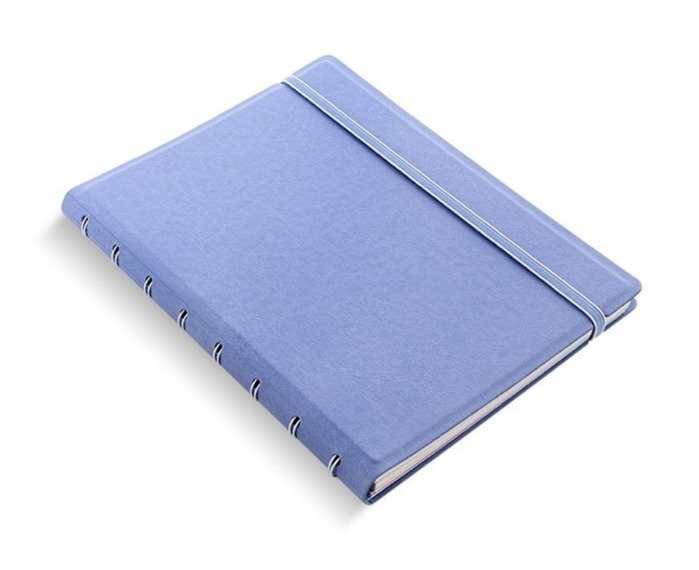 FiLOFAX CLASSIC Pastels A5 notebook, lined pad, pastel blue