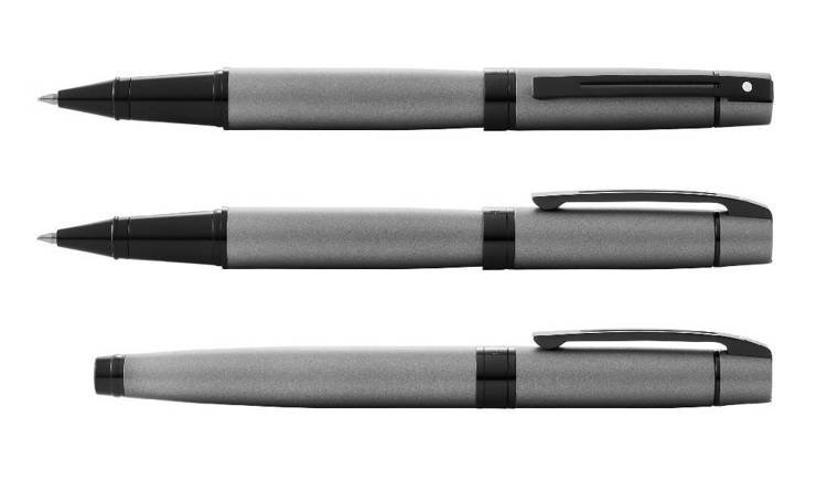 9345 Sheaffer rollerball pen collection 300, black, black elements