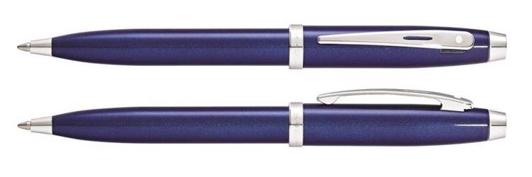 9339 Długopis Sheaffer kolekcja 100, niebieski, wykończenia chromowane